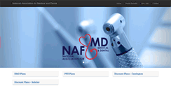 Desktop Screenshot of nafmd.com